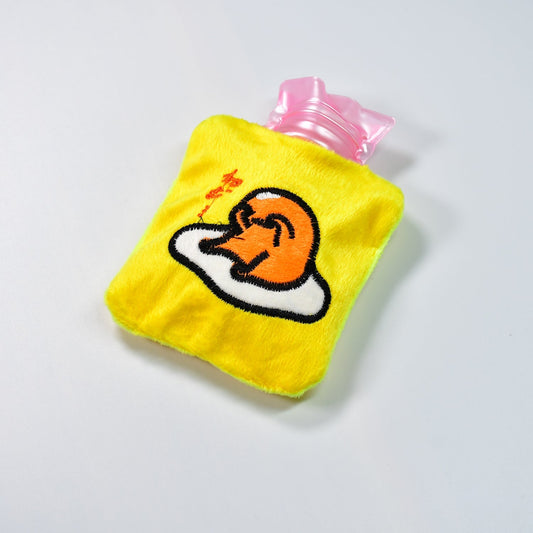 Yellow duck head hot water bag for pain relief